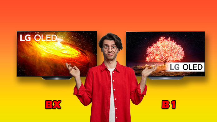 مقایسه تلویزیون ال جی B1 و BX