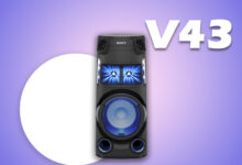 سیستم صوتی سونی V43 زیر ذره بین