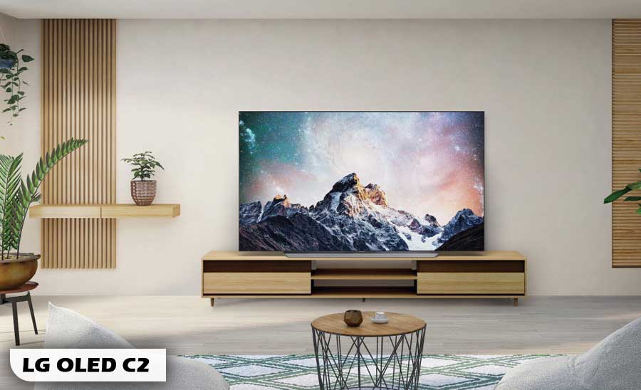 طراحی و ظاهر تلویزیون LG OLED C2