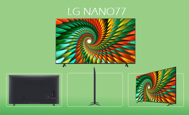 طراحی تلویزیون ال جی NANO77 2023