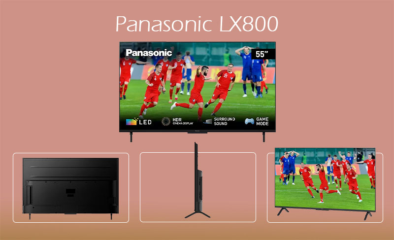 طراحی تلویزیون پاناسونیک LX800