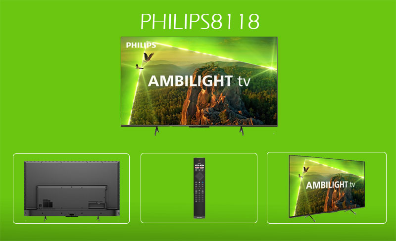 طراحی تلویزیون فیلیپس pus8118